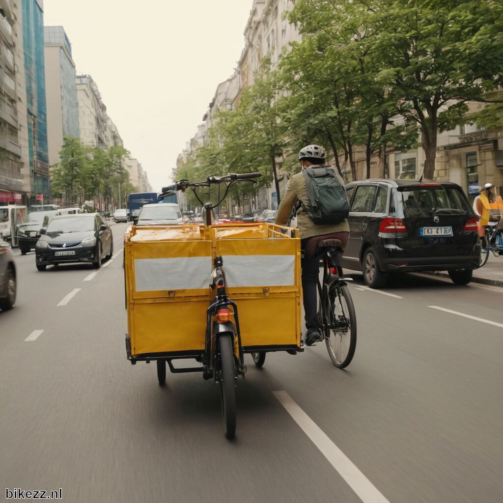 Bakfiets in het verkeer: parkeren, regels en routes