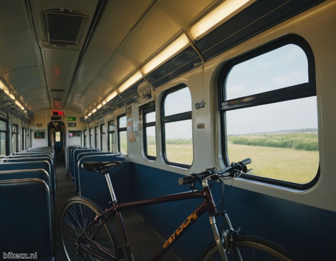 Fiets veilig en stabiel vastzetten in compartiment - Fiets meenemen in de trein: regels en reserveren