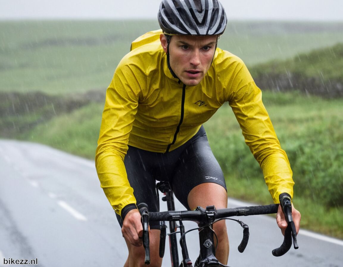 Pas je snelheid aan op de omstandigheden - Fietsen met tegenwind en regen: techniek & mindset