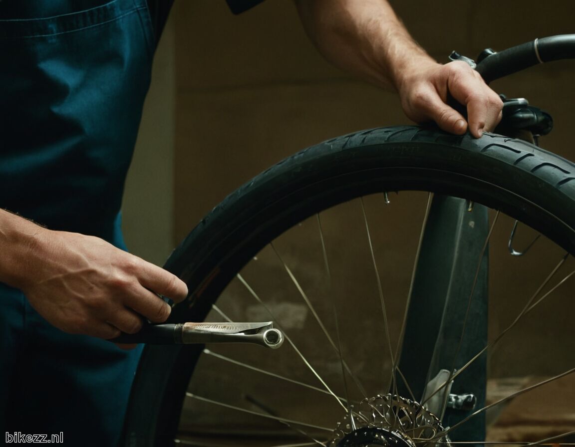 Breng de plakkers aan volgens instructies   - Fietsband plakken: stap-voor-stap gids
