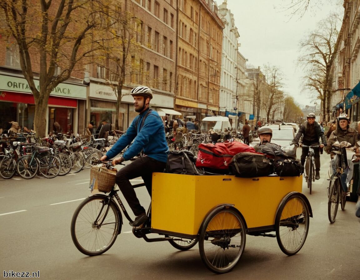 Handhaving van parkeerregels voor bakfietsen wordt streng gecontroleerd - Bakfiets in het verkeer: parkeren, regels en routes