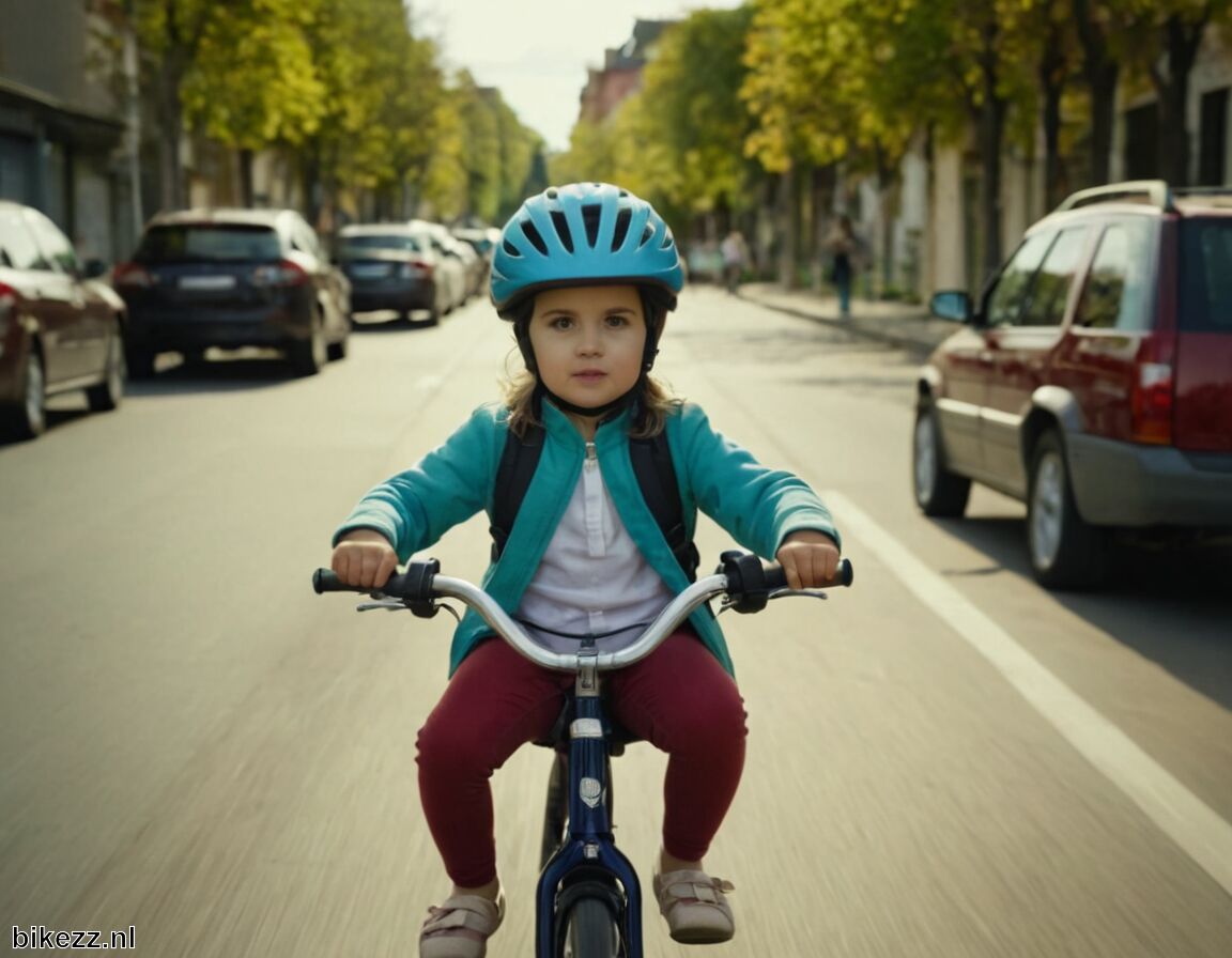 Fietshelm beschermt hoofd bij val of botsing - Kind op de fiets: zitjes, helmplicht en veiligheid