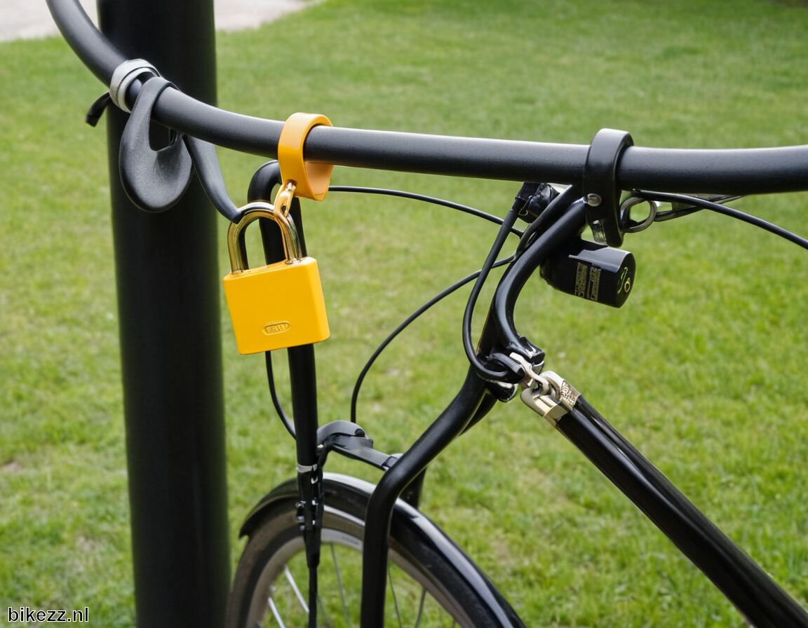 Laat geen accessoires zichtbaar achter op de fiets - Fietsdiefstal voorkomen: de effectiefste slotcombinaties