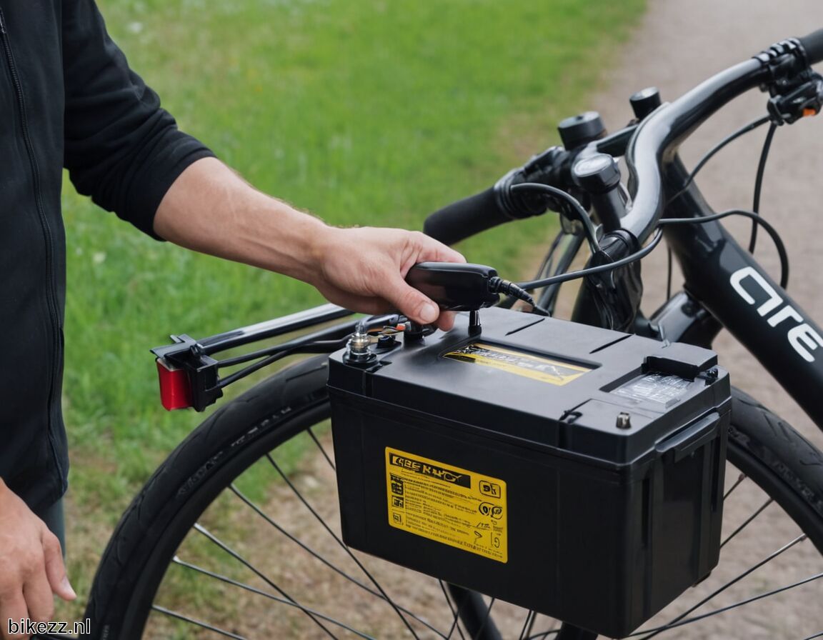 E-bike accu onderhouden en levensduur verlengen