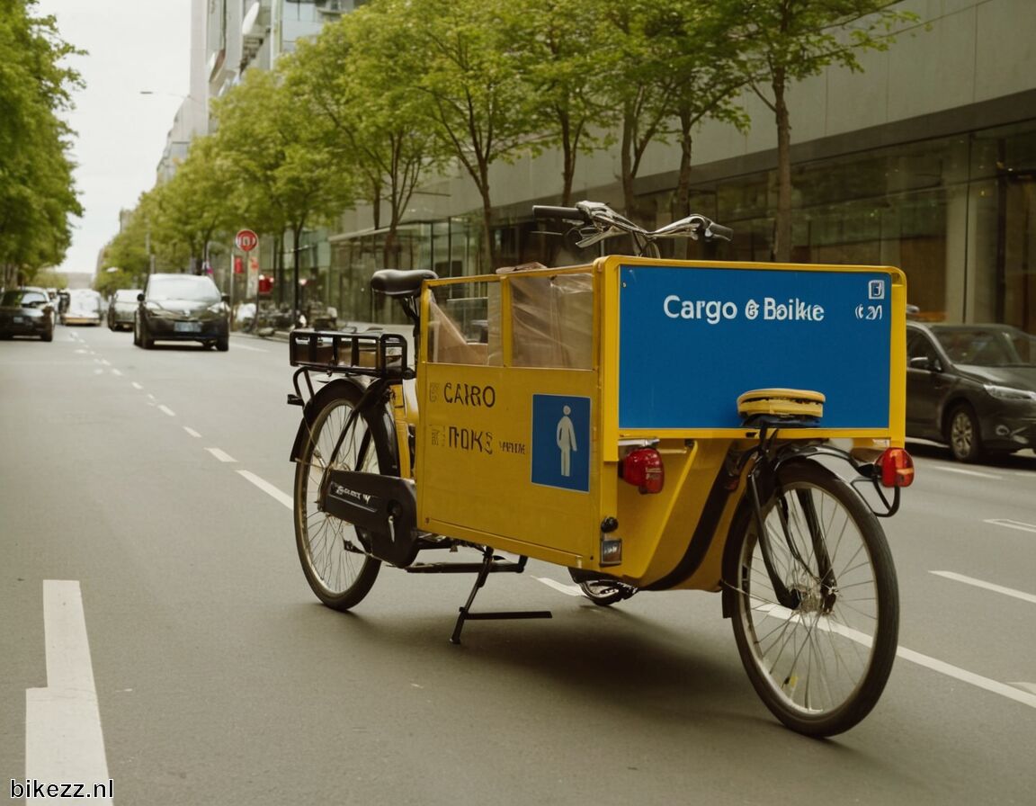 Bakfiets in het verkeer: parkeren, regels en routes